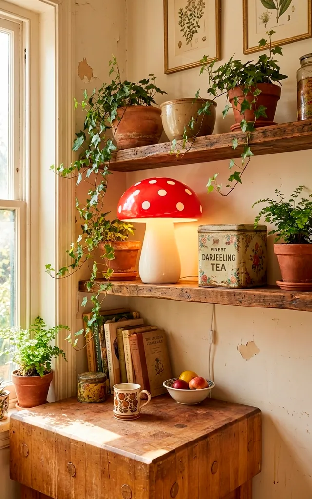 farmhouse kitchen decoractive mashroom filled 640x1024