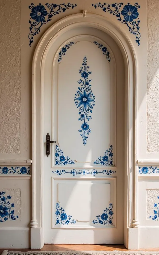 How to Master European Folk Art Style: Charming Blue and White Accents ...