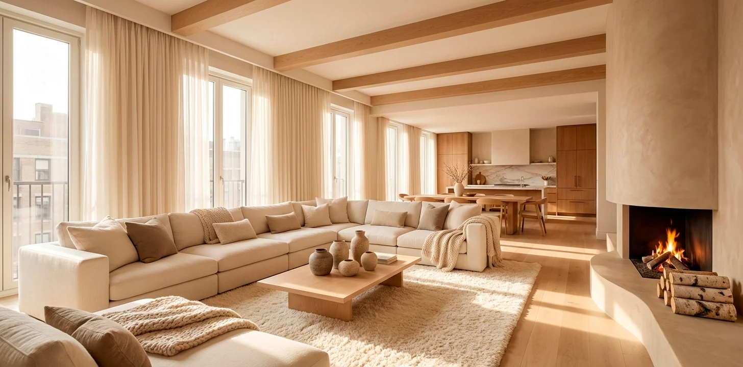 7 Dreamy Cream and Beige Palettes for the Ultimate Cozy Apartment Decor ...