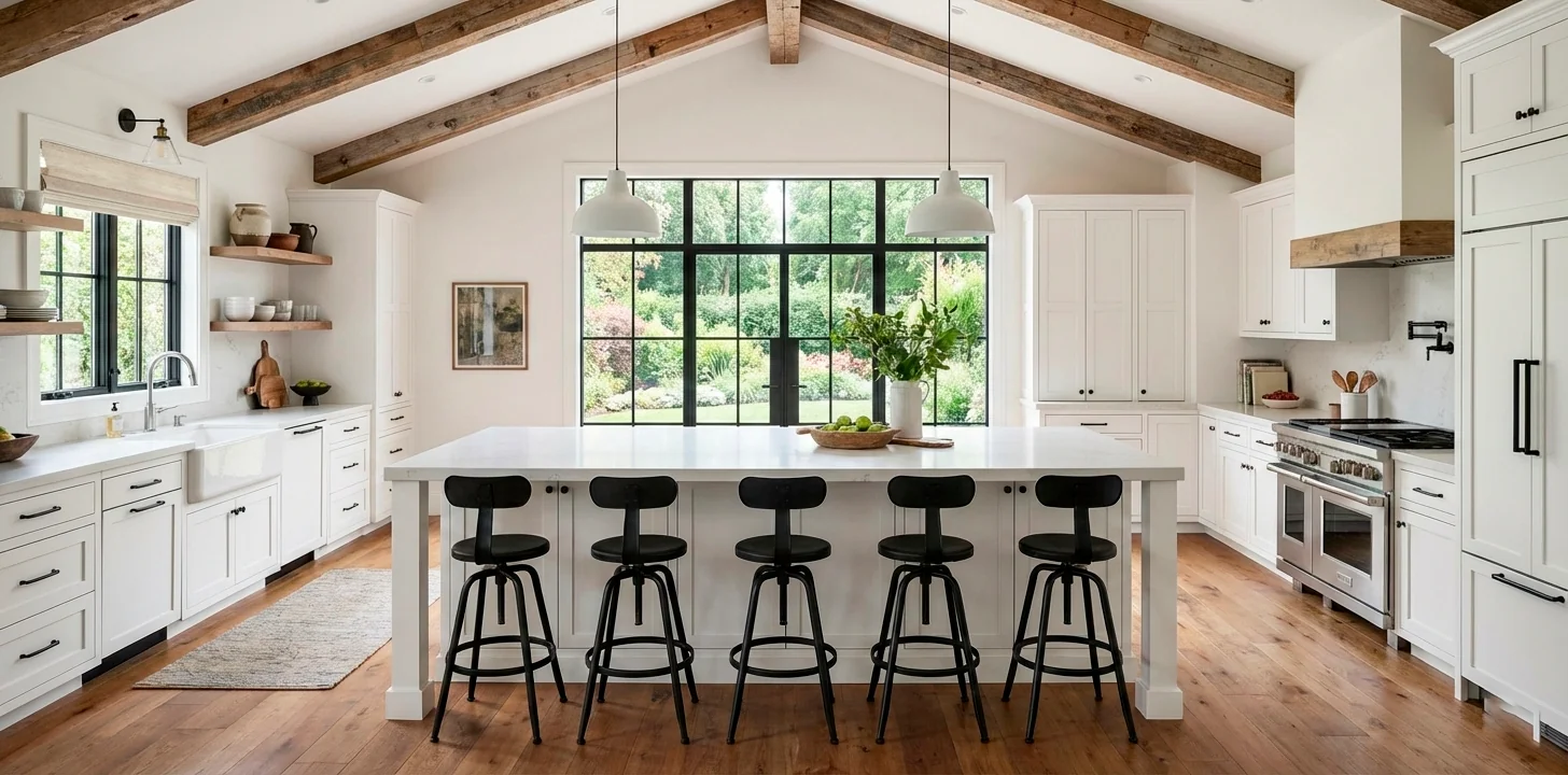 The Modern Farmhouse Kitchen: Mixing Rustic Roots with Contemporary ...