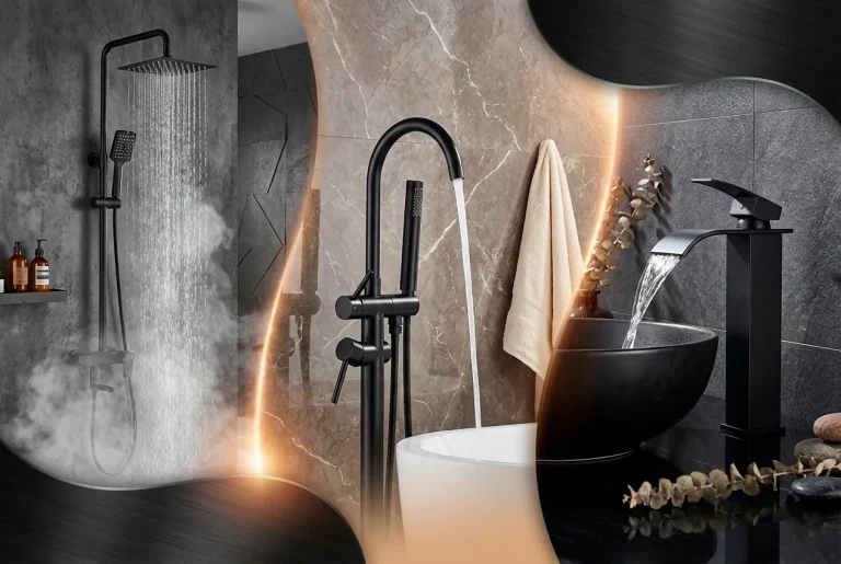 3 Best Matte Black Bathroom Fixtures for a Sleek Modern Look